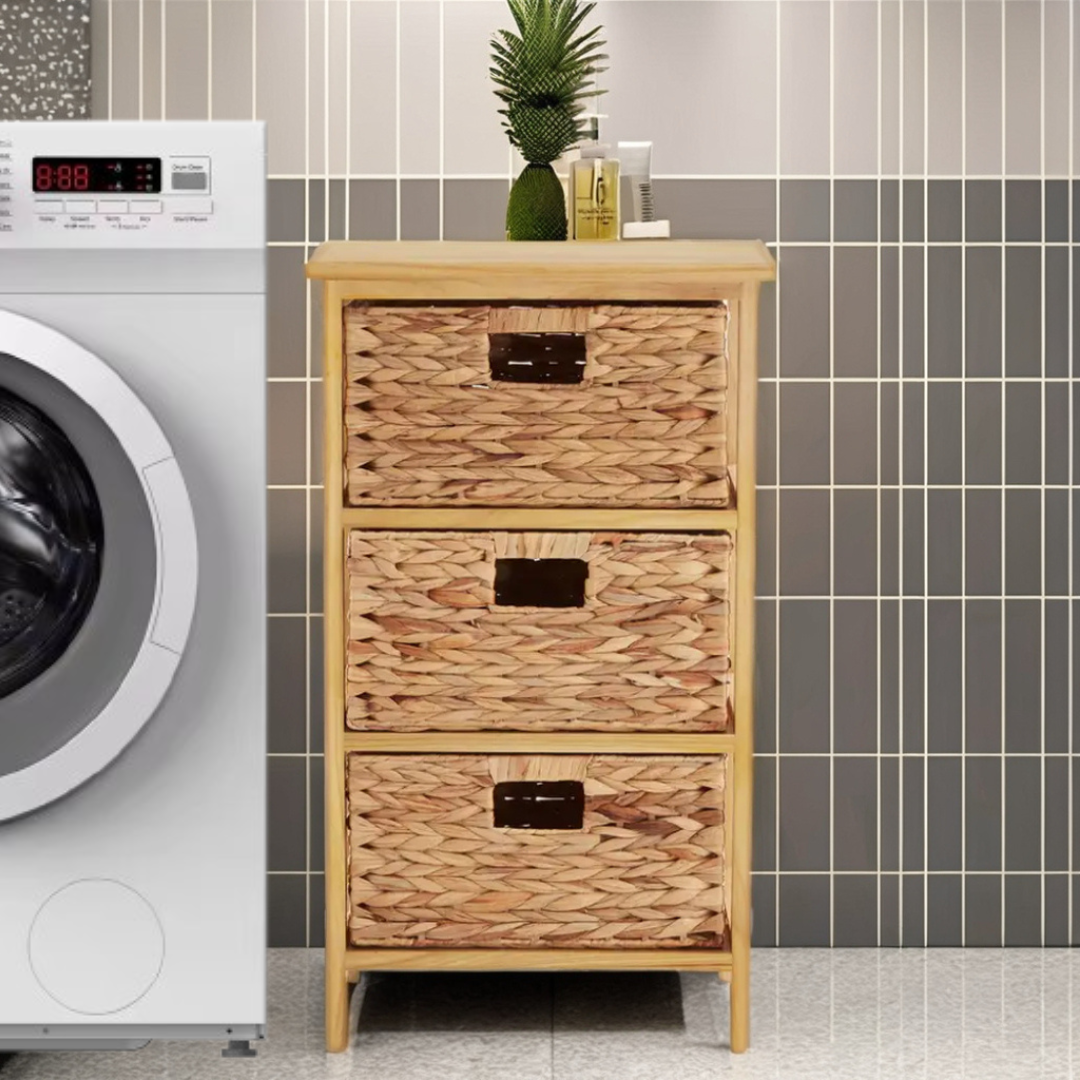 IBIZA-1 Hyacinth 3-Tier X-Sided Storage Cabinet - Image 4