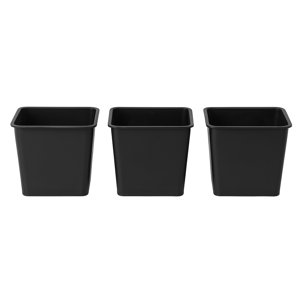 CAPRI-7 Poly Wicker Trio-Pot Trough Planter - Image 5