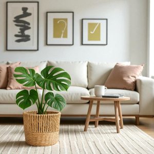 CAPRI-3 Hyacinth Artisan Round Basket Planter(s)