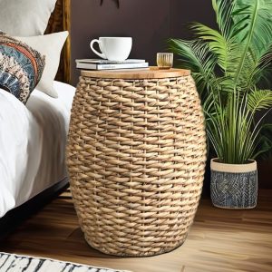 IBIZA-3 Hyacinth Storage Side & End Table