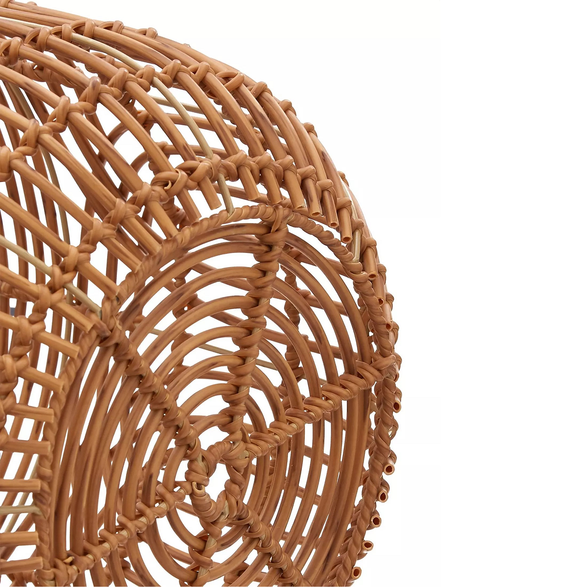 CAPRI-7 Poly Rattan Stylish Round Basket Planters (Set 2) - Image 5