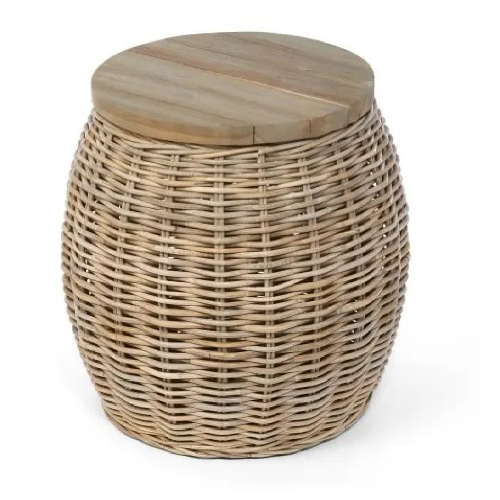 IBIZA-5 Rattan Storage Side & End Table - Image 5
