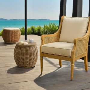 IBIZA-5 Rattan Storage Side & End Table