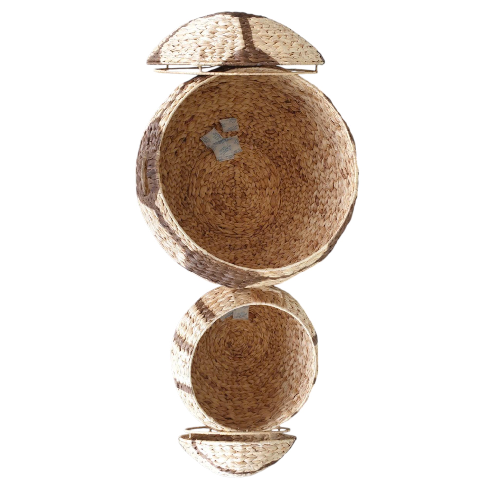 ISLA-1 Hyacinth Sports Ball-shaped Storage Basket (Set 2) - Image 6