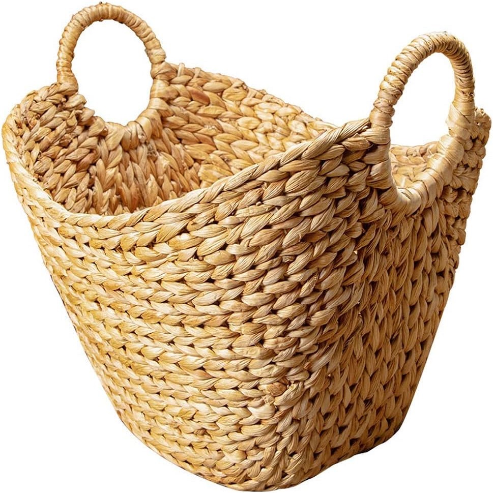 ISLA-1 Hyacinth Boat Basket for Laundry and Versatile Storage - Image 5