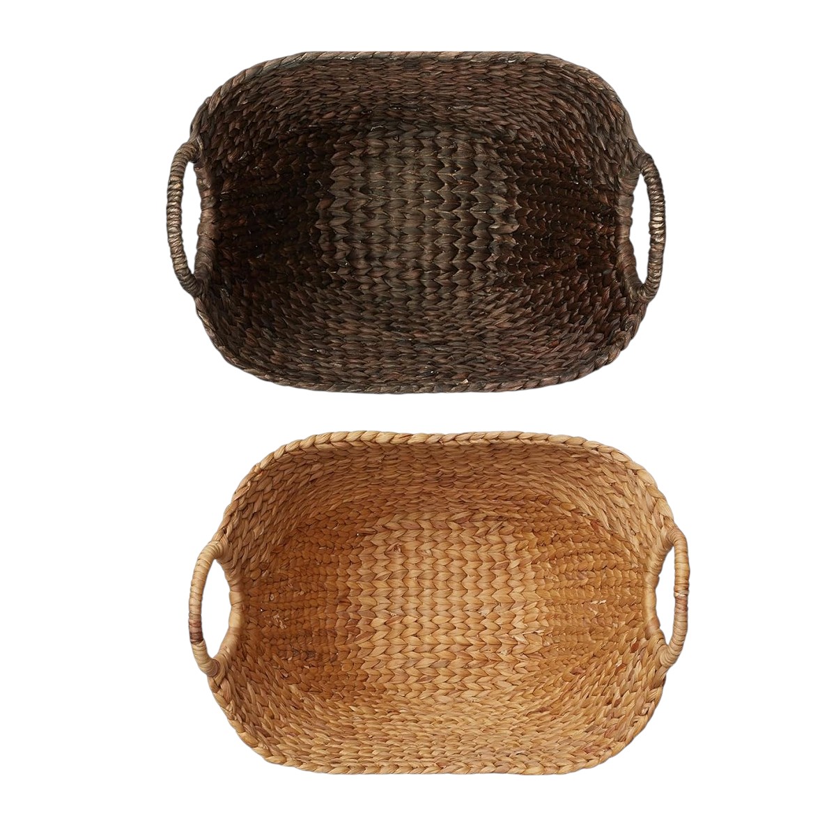 ISLA-1 Hyacinth Boat Basket for Laundry and Versatile Storage - Image 6