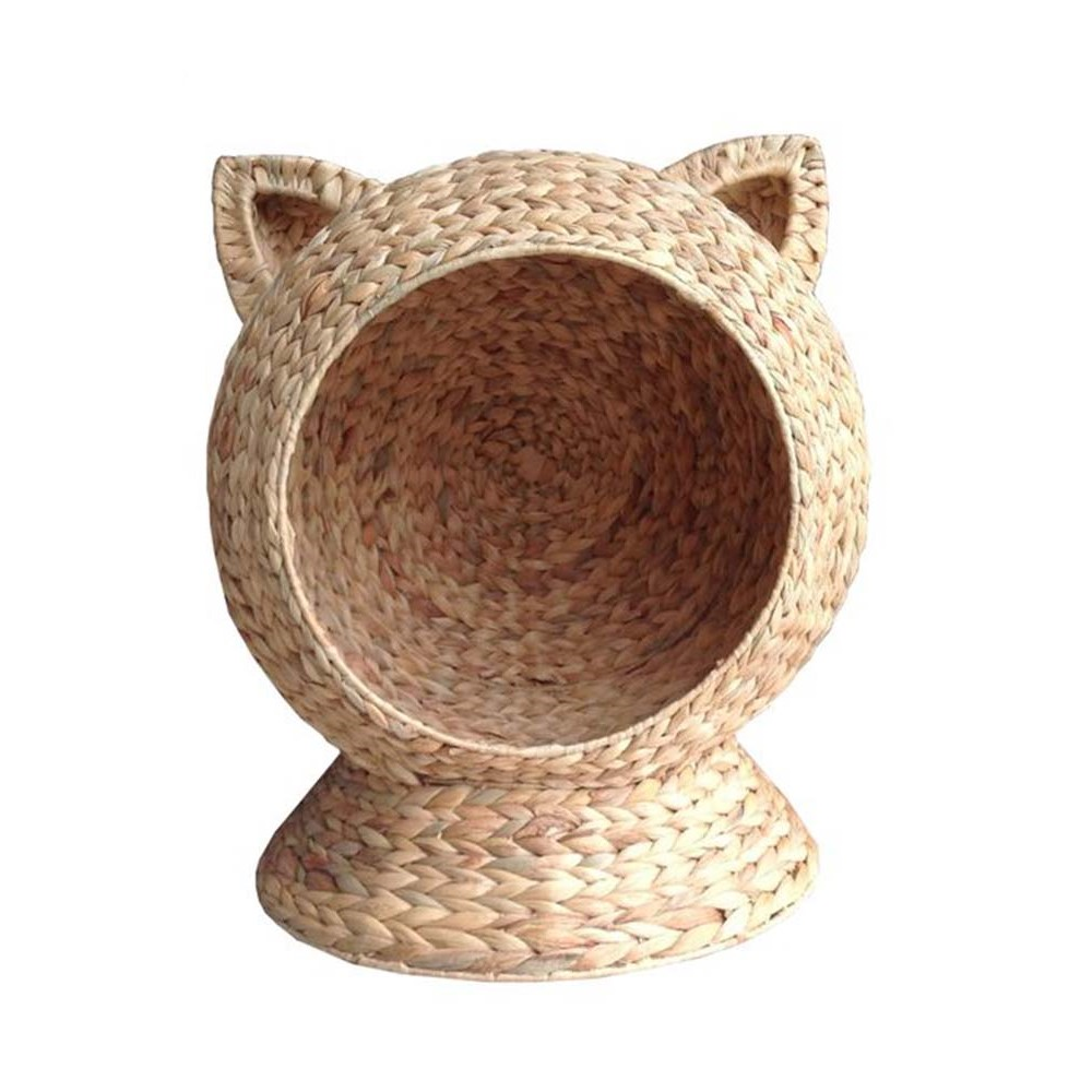 NEVIS-1 Hyacinth Round Cat House - Image 4