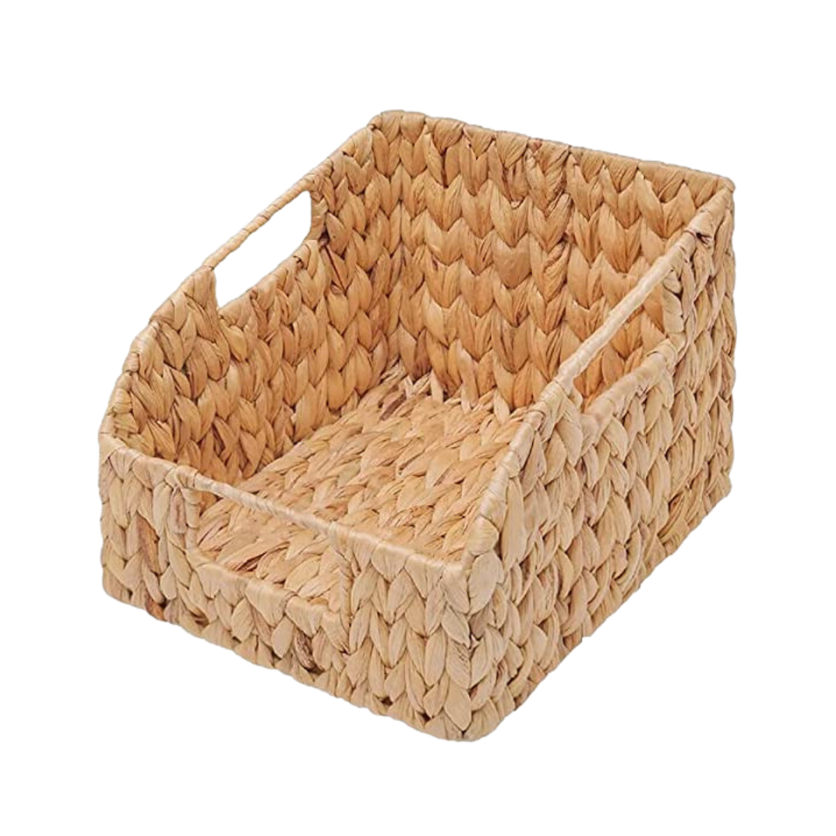 ISLA-1 Hyacinth Rect Curved-cut Pantry Baskets (2-Pack) - Image 5