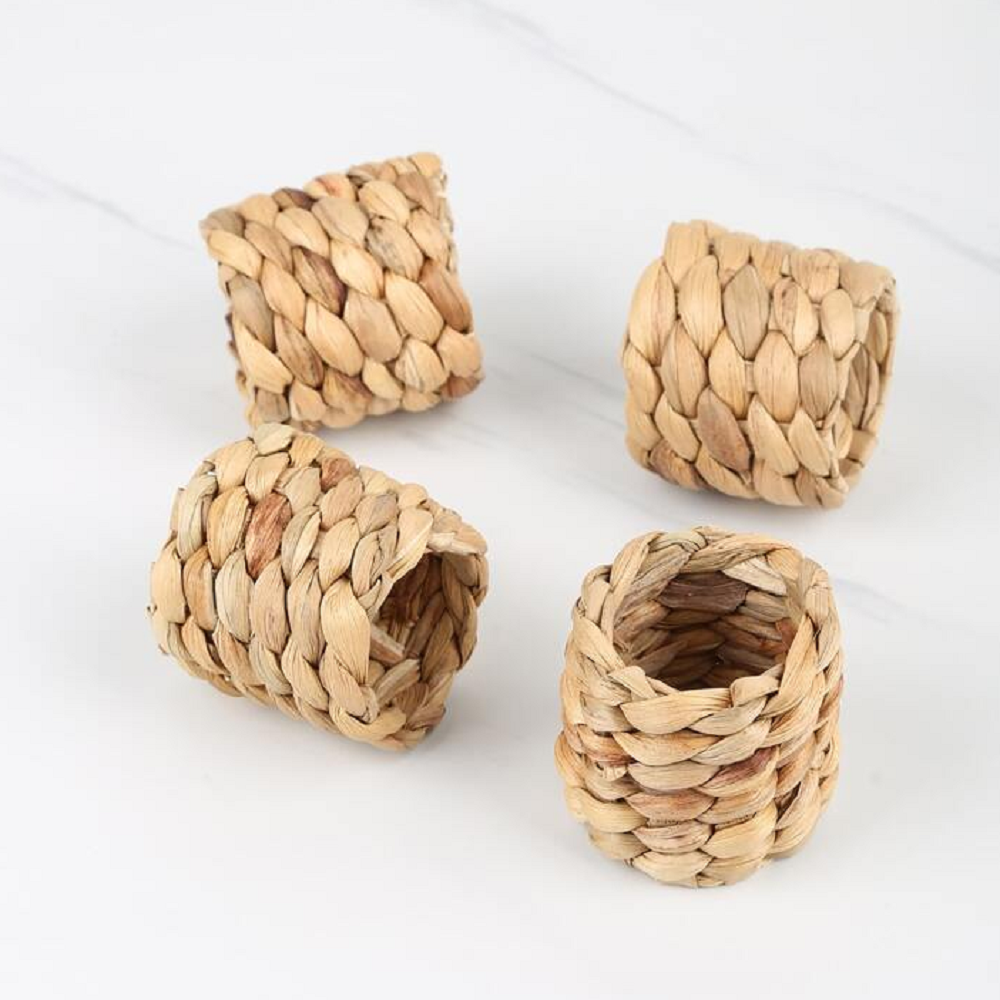 LUCIA-2 Hyacinth Decorative Napkin Rings (48-Pack) - Image 4