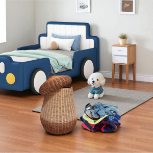 NEVIS-5 Rattan Two-toned Mushroom-shaped Hamper