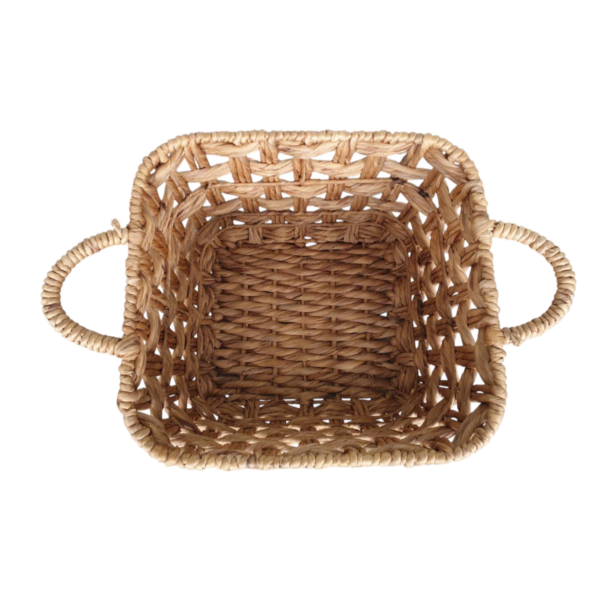 ISLA-6 Clubrush Elegant Rectangular Storage Basket - Image 6