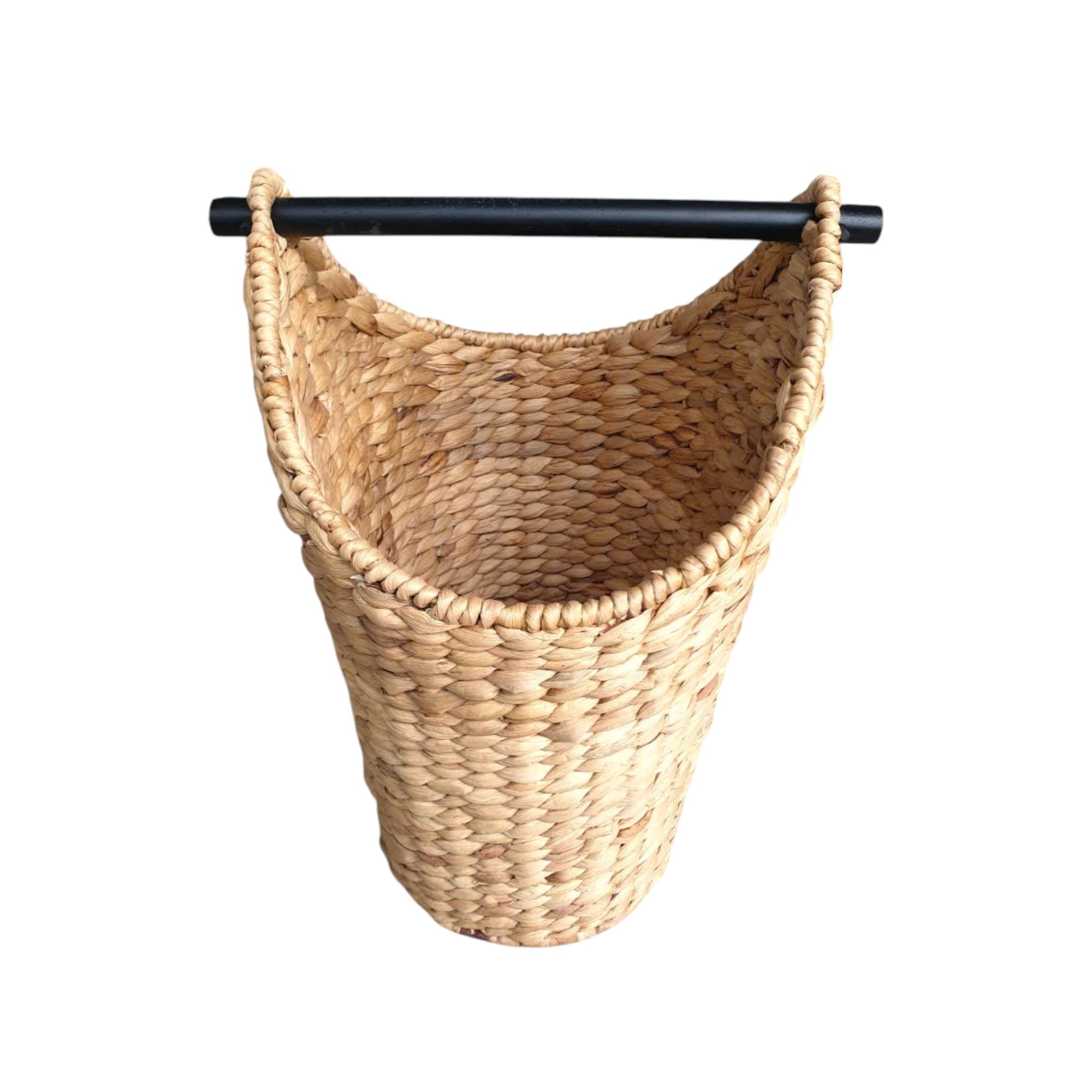 ISLA-2 Hyacinth Elegant Toalet Paper Holder & Basket - Image 3