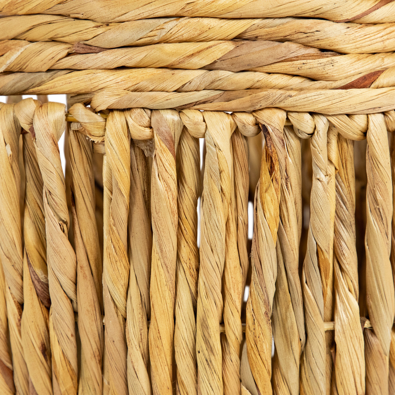 ISLA-3 Hyacinth Artisan Round Baskets with Handles (Set 3) - Image 7